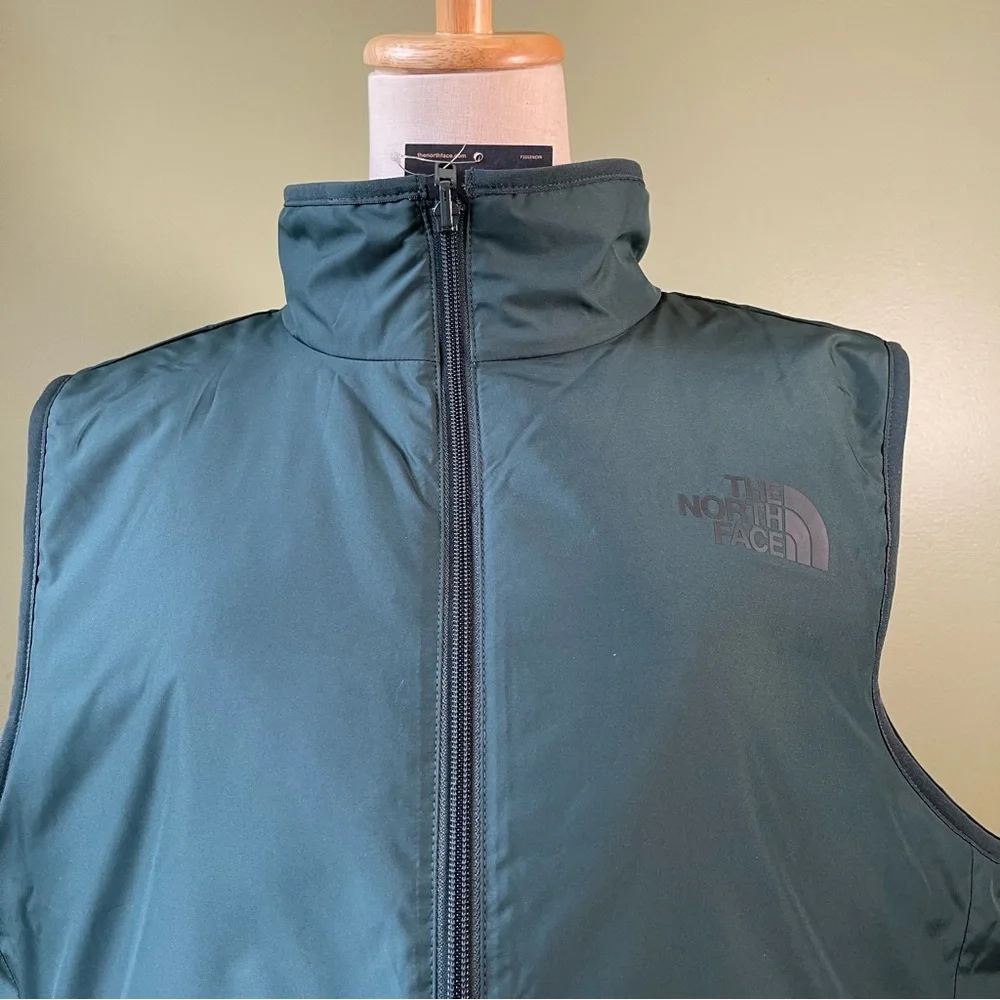 NWT! The North Face 1996 Retro Nuptse Reversible Green Vest - Size Large
